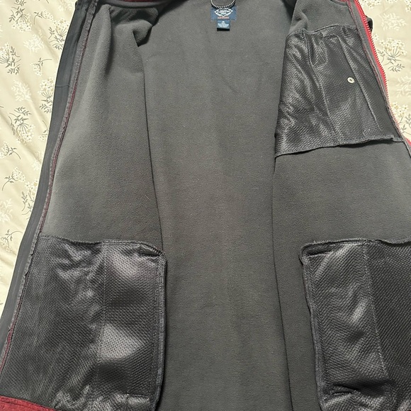 St. Johns Bay Men's Medium Terra-Tek Vest Windproof Water Resistant - Picture 7 of 8